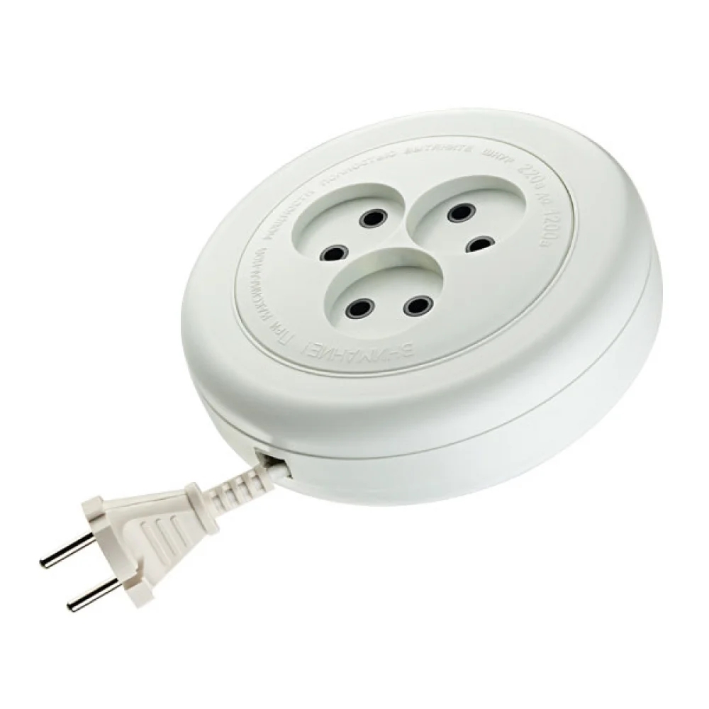 Удлинитель Perfeo "RU POWER", 3м, 3 розетки, белый
Удлинитель Perfeo "RU POWER", 3м, 3 розетки, белый