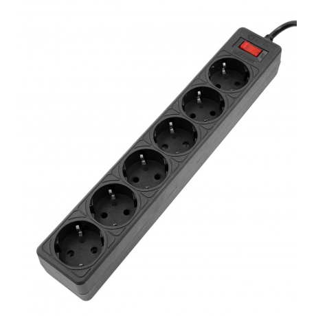 Сетевой фильтр 5bites GARDA SP6B-518 6S / 3*0.75MM2 / 1.8M / BLACK
Сетевой фильтр 5bites GARDA SP6B-518 6S / 3*0.75MM2 / 1.8M / BLACK