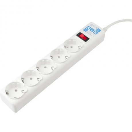 Сетевой фильтр Power Cube SPG-B-10-WHITE 3м (5 розеток) белый
Сетевой фильтр Power Cube SPG-B-10-WHITE 3м (5 розеток) белый