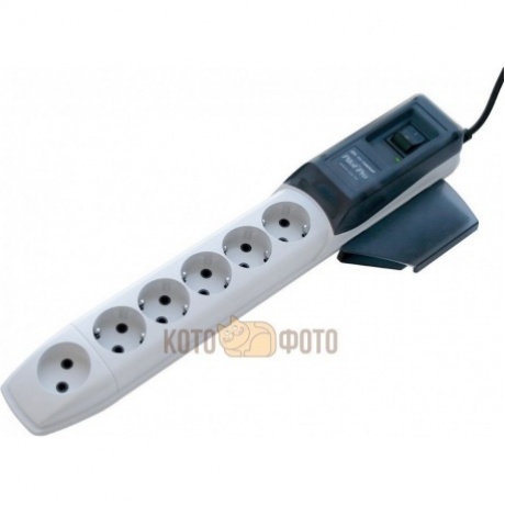 Сетевой фильтр Pilot PRO 3м (6 розеток) белый
Сетевой фильтр Pilot PRO 3м (6 розеток) белый