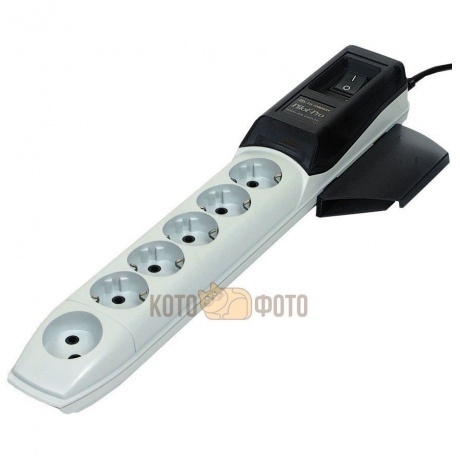 Сетевой фильтр Pilot Pro 5м (6 розеток) серый
Сетевой фильтр Pilot Pro 5м (6 розеток) серый