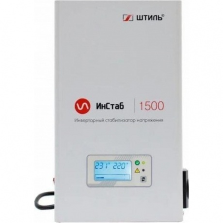 Стабилизатор напряжения Штиль ИнСтаб IS1500 1125Вт 1500ВА белый
Стабилизатор напряжения Штиль ИнСтаб IS1500 1125Вт 1500ВА белый