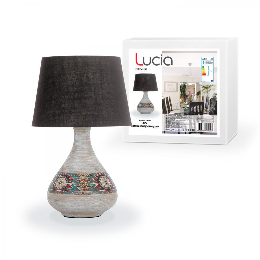 Лампа настольная декоративная ЛЮЧИЯ 422 Этно Подсолнухи
Лампа настольная декоративная ЛЮЧИЯ 422 Этно Подсолнухи