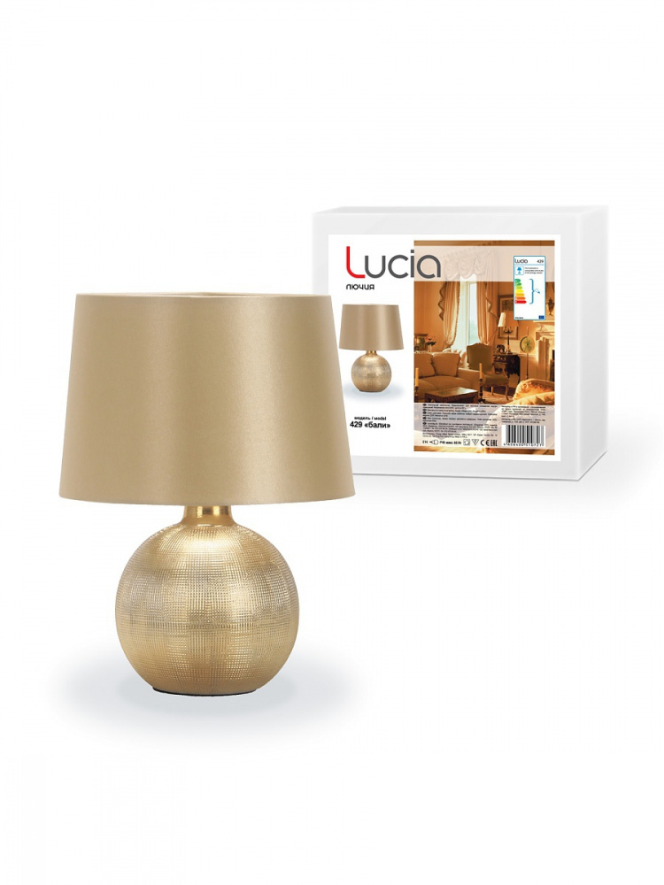 Светильник ЛЮЧИЯ 429 Бали настольный 60W E14
Светильник ЛЮЧИЯ 429 Бали настольный 60W E14