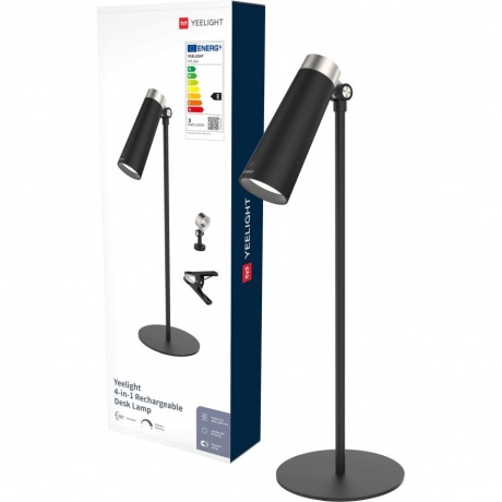Беспроводная многофункциональная настольная лампа Yeelight 4-in-1 Rechargeable Desk Lamp / YLYTD-0011
Беспроводная многофункциональная настольная лампа Yeelight 4-in-1 Rechargeable Desk Lamp / YLYTD-0011