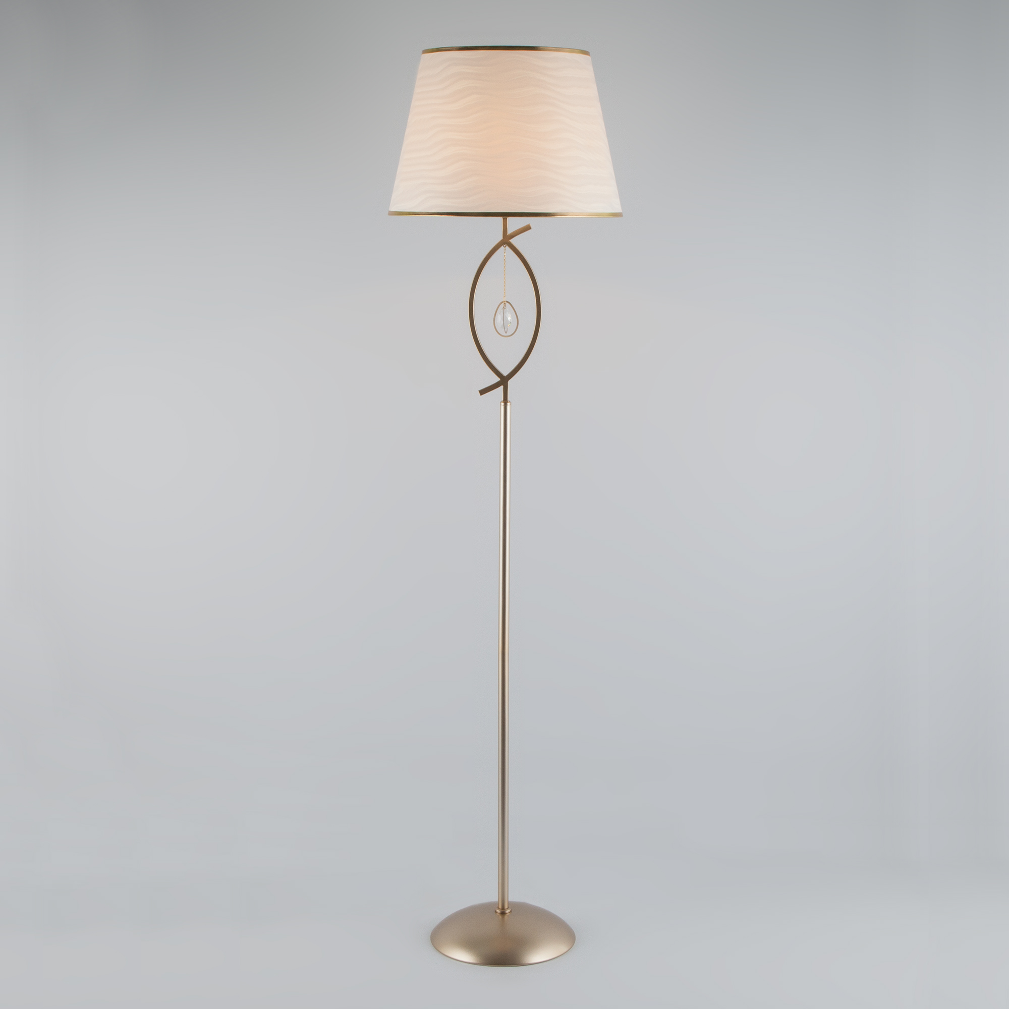 Торшер (светильник напольный) Евросвет Salita 01067/1 перламутровое золото
Торшер (светильник напольный) Евросвет Salita 01067/1 перламутровое золото