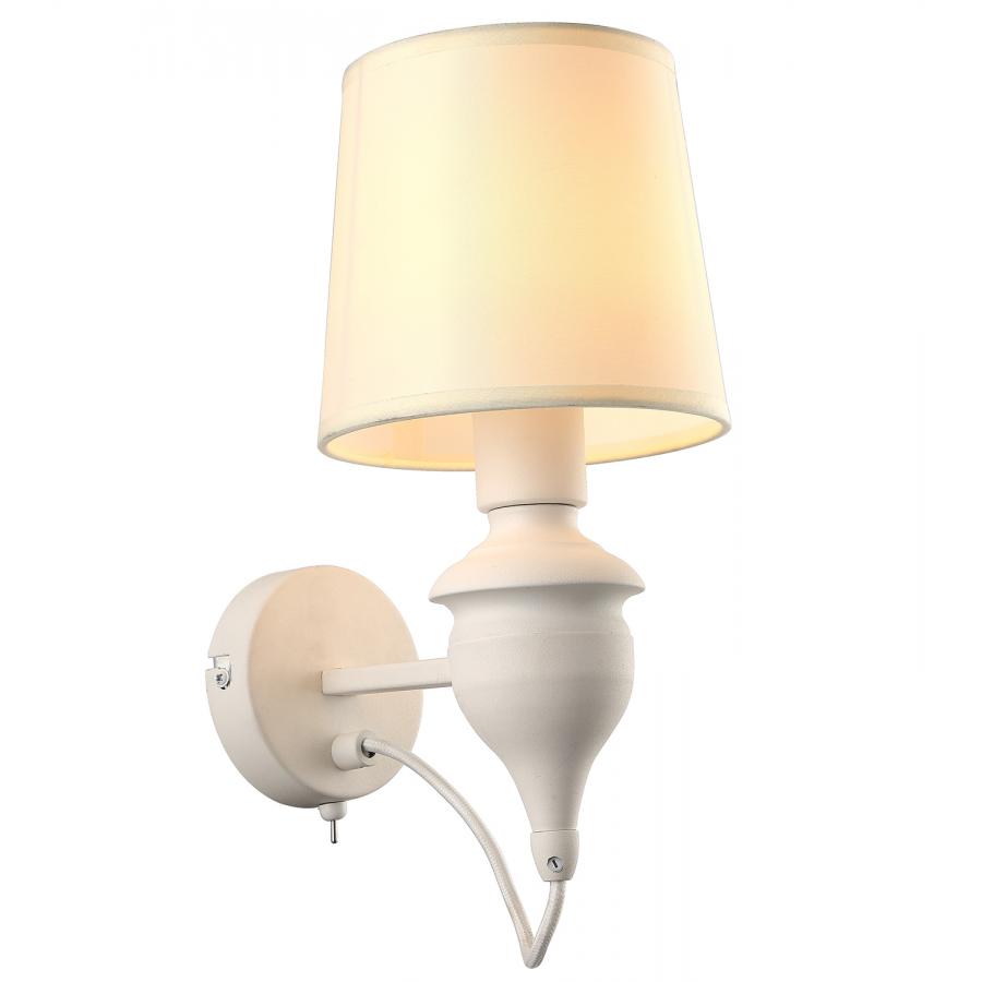 Бра (светильник настенный) Arte lamp A3326AP-1WH
Бра (светильник настенный) Arte lamp A3326AP-1WH