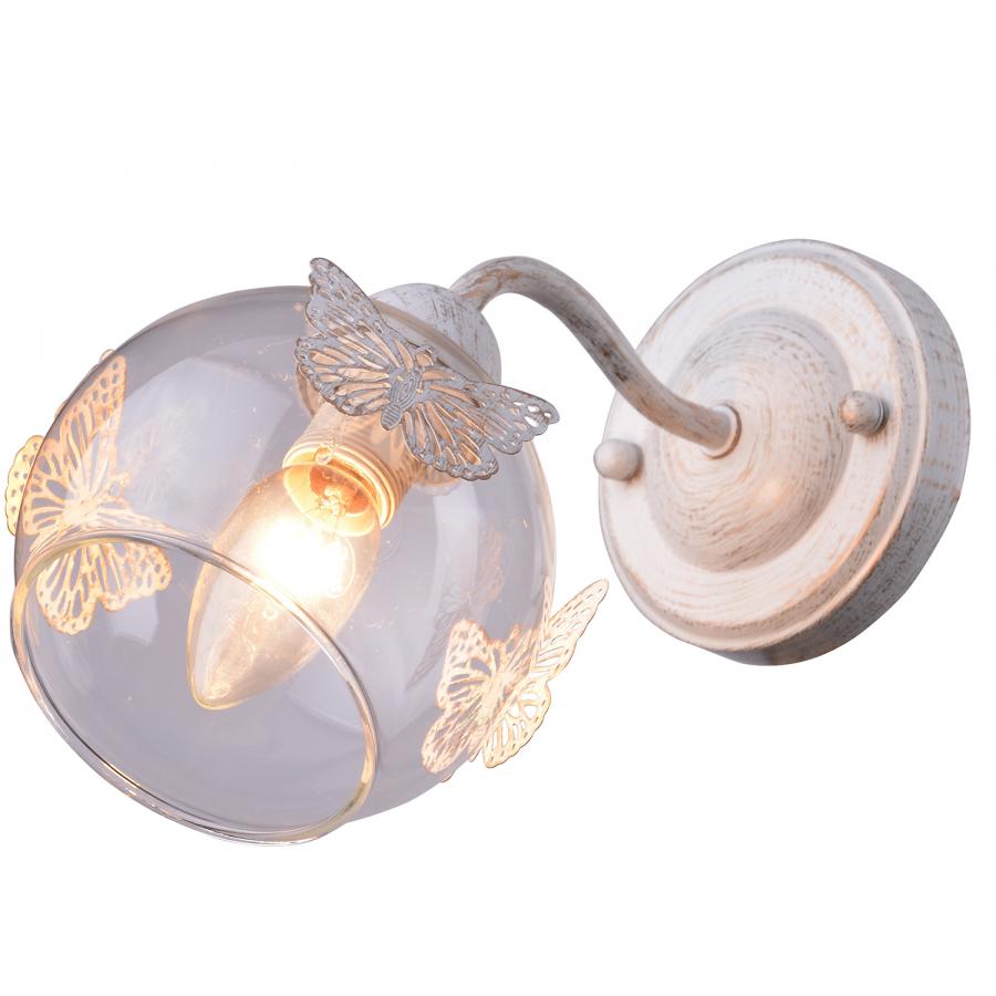 Бра (светильник настенный) Arte lamp A5004AP-1WG
Бра (светильник настенный) Arte lamp A5004AP-1WG