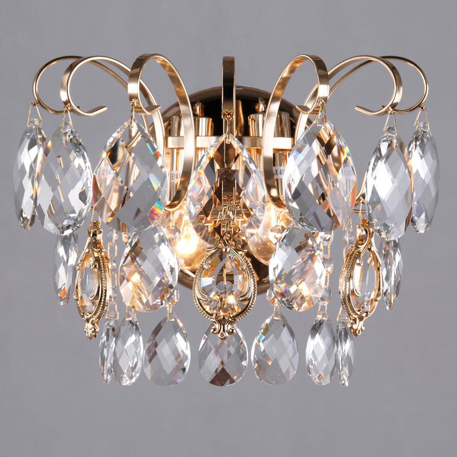 Бра (светильник настенный) Евросвет Хрусталь 10081/2 Strotskis
Бра (светильник настенный) Евросвет Хрусталь 10081/2 Strotskis