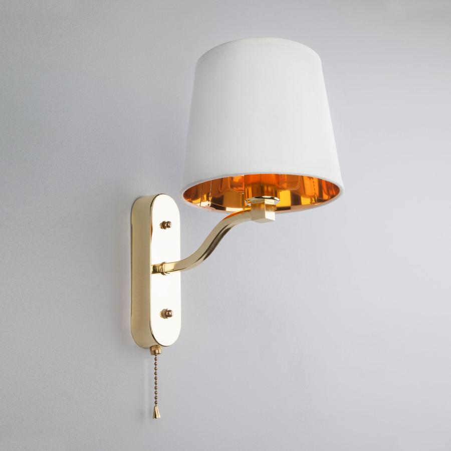 Бра (светильник настенный) Евросвет Элегант 70073/1 золото
Бра (светильник настенный) Евросвет Элегант 70073/1 золото