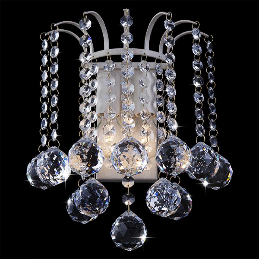 Бра (светильник настенный) Евросвет Хрусталь 3299/2 белый с золотом/прозрачный хрусталь Strotskis
Бра (светильник настенный) Евросвет Хрусталь 3299/2 белый с золотом/прозрачный хрусталь Strotskis