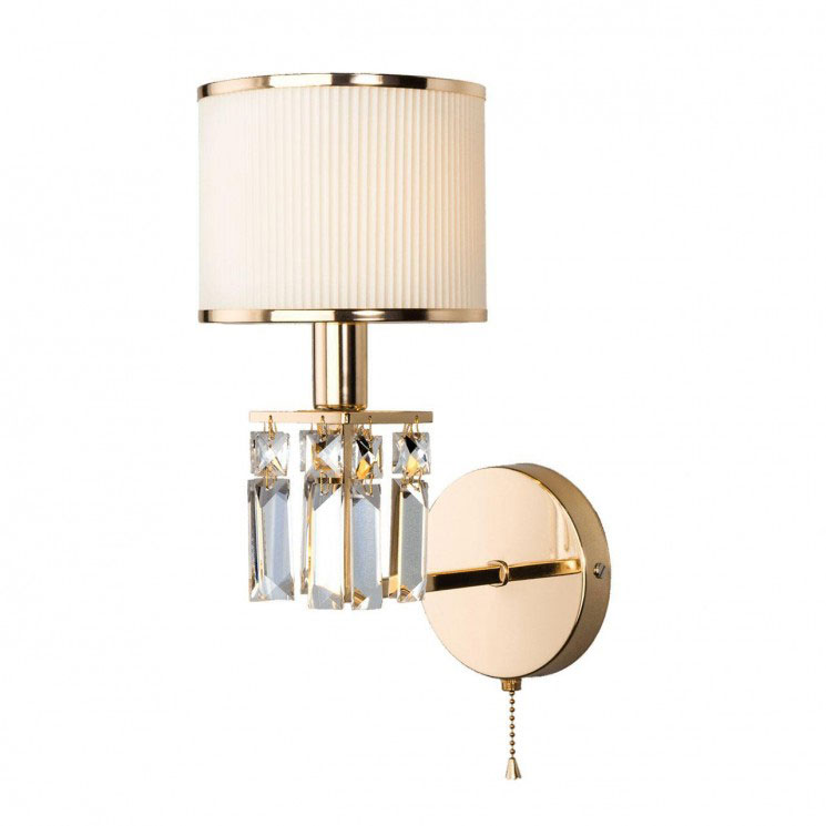 Настенный светильник Евросвет Zaffiro 10099/1 золото/прозрачный хрусталь Strotskis
Настенный светильник Евросвет Zaffiro 10099/1 золото/прозрачный хрусталь Strotskis