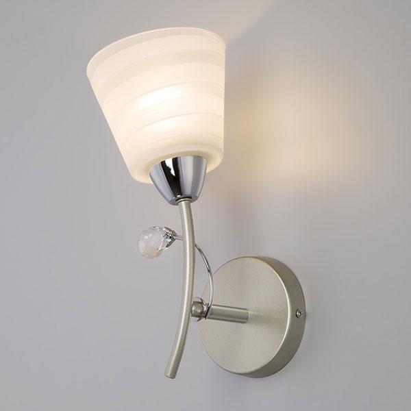 Настенный светильник Евросвет Sabrina 30147/1 перламутровое золото
Настенный светильник Евросвет Sabrina 30147/1 перламутровое золото