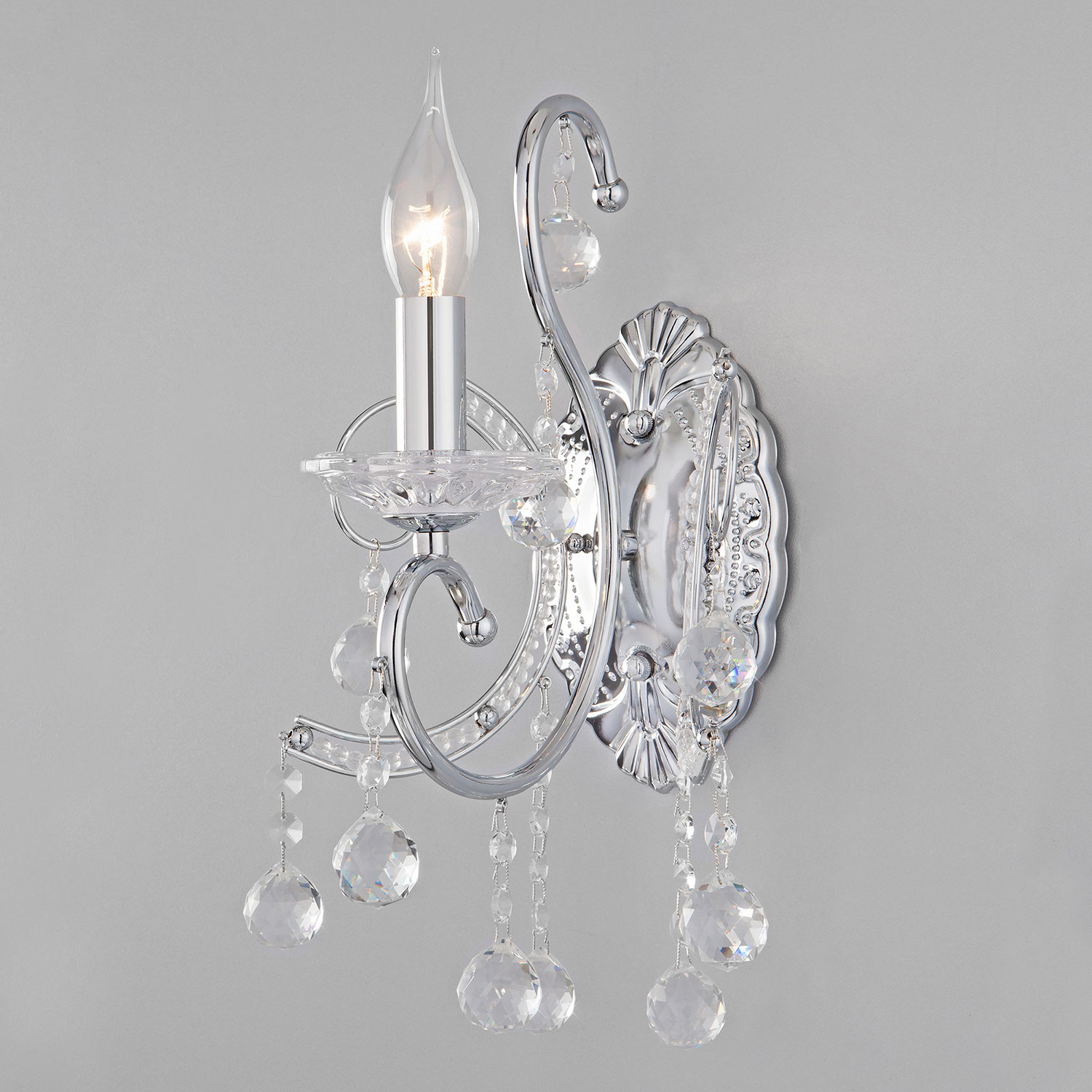 Настенный светильник Евросвет Collana 10096/1 хром/прозрачный хрусталь Strotskis
Настенный светильник Евросвет Collana 10096/1 хром/прозрачный хрусталь Strotskis