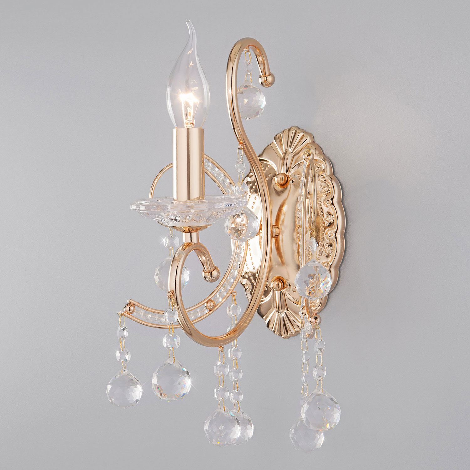 Настенный светильник Евросвет Collana 10096/1 золото/прозрачный хрусталь Strotskis
Настенный светильник Евросвет Collana 10096/1 золото/прозрачный хрусталь Strotskis