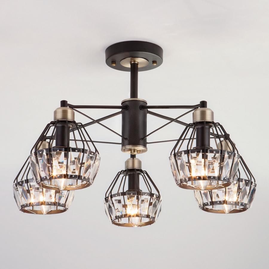 Потолочный светильник Евросвет Элегант 70075/5 черный
Потолочный светильник Евросвет Элегант 70075/5 черный