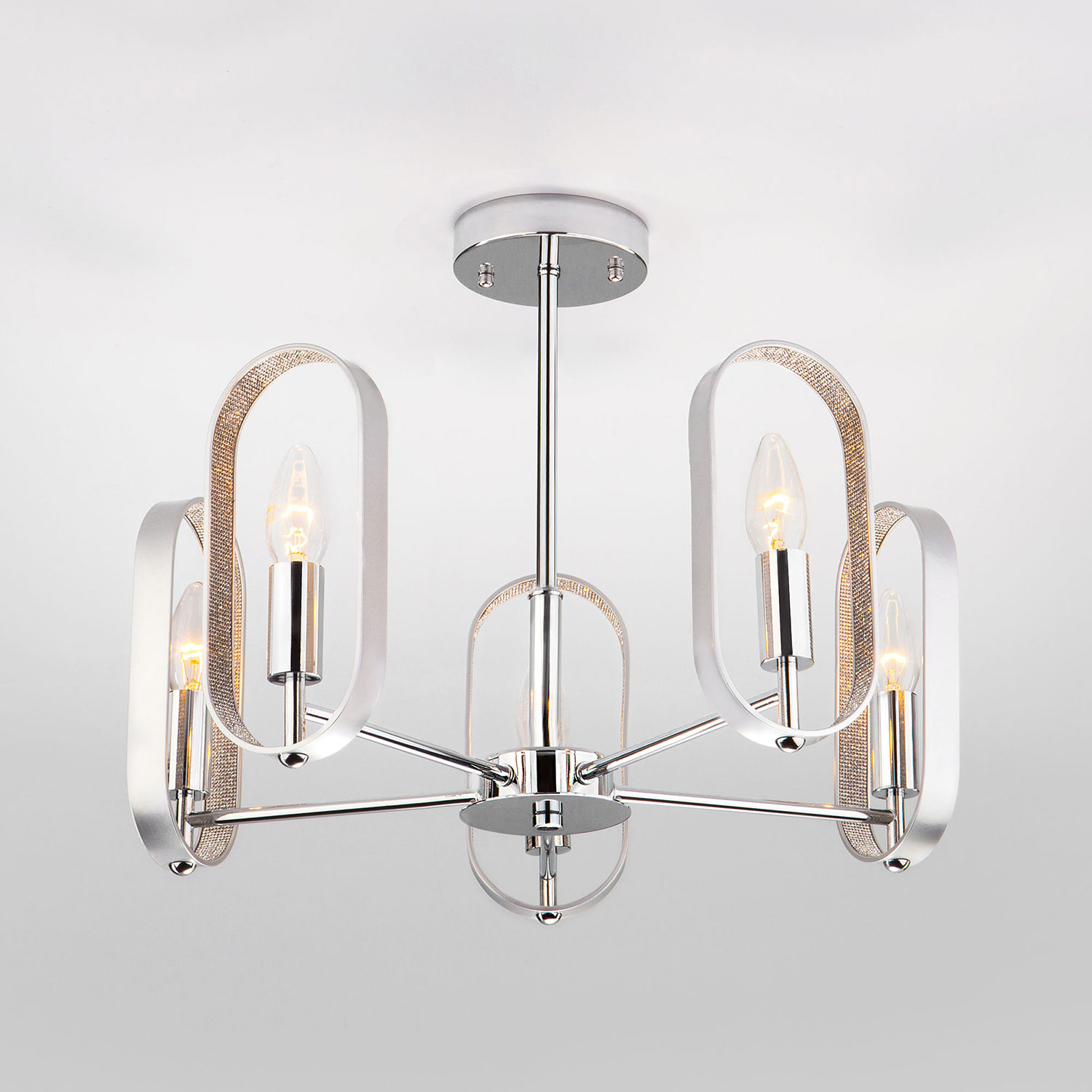 Потолочный светильник Евросвет Maglia 60077/5 хром
Потолочный светильник Евросвет Maglia 60077/5 хром