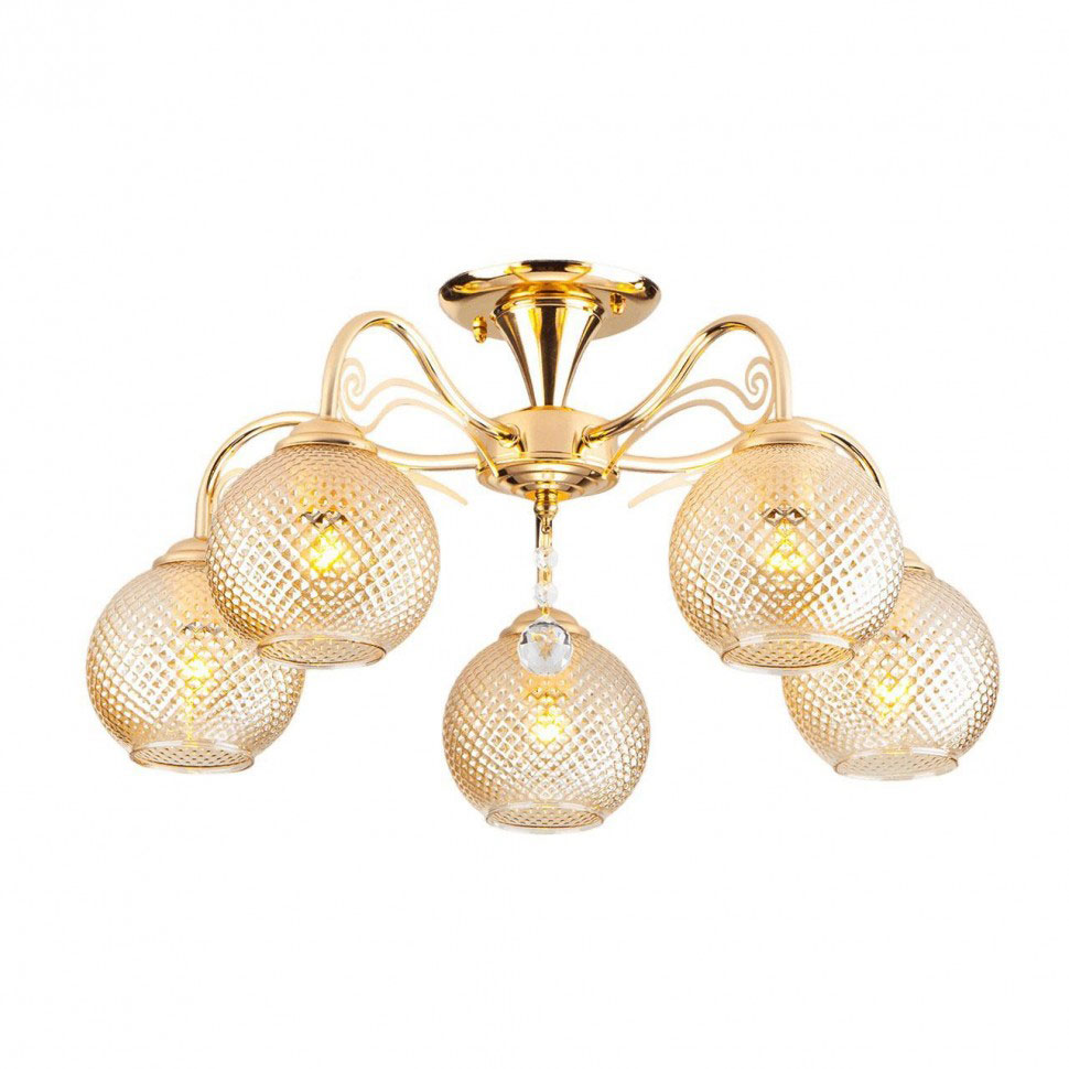 Потолочный светильник Евросвет Kristin 30139/5 золото
Потолочный светильник Евросвет Kristin 30139/5 золото