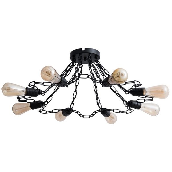 Люстра потолочная Arte lamp Riverrun A9344PL-8BK
Люстра потолочная Arte lamp Riverrun A9344PL-8BK