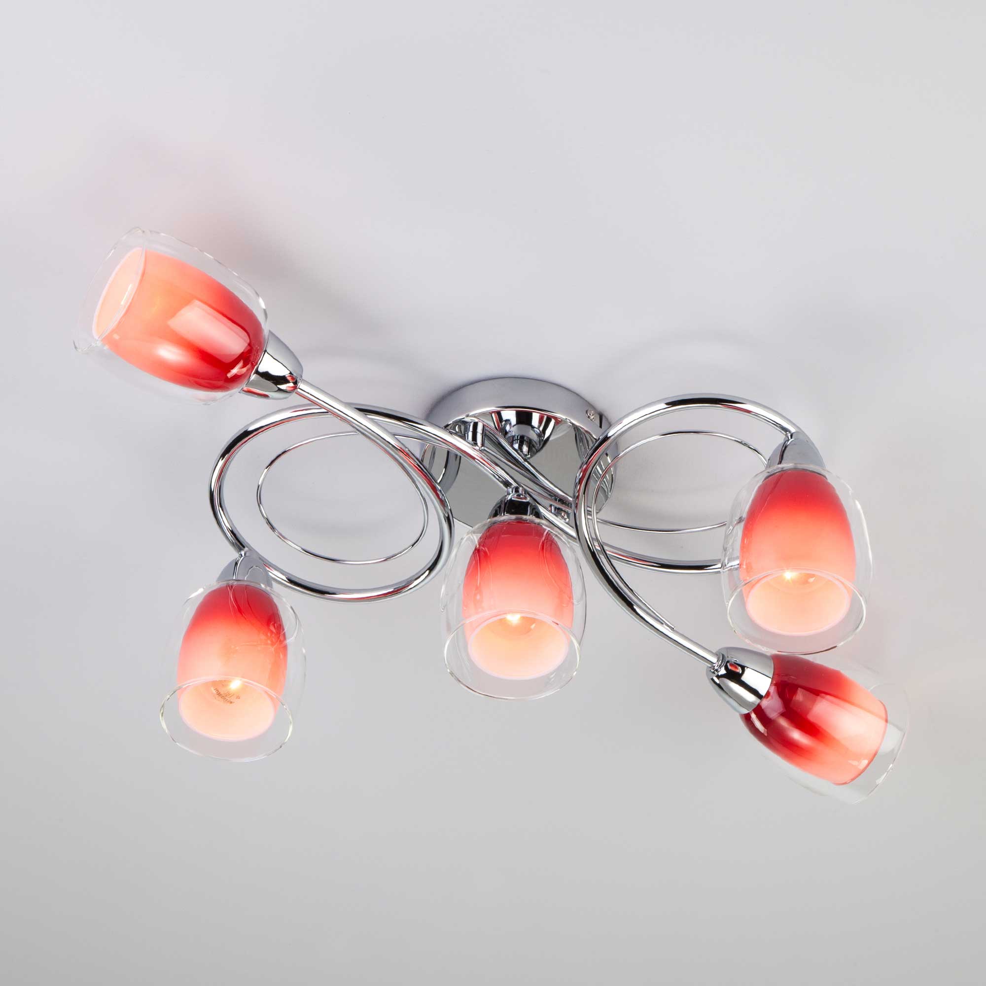 Потолочный светильник Евросвет 30153/5 красный
Потолочный светильник Евросвет 30153/5 красный