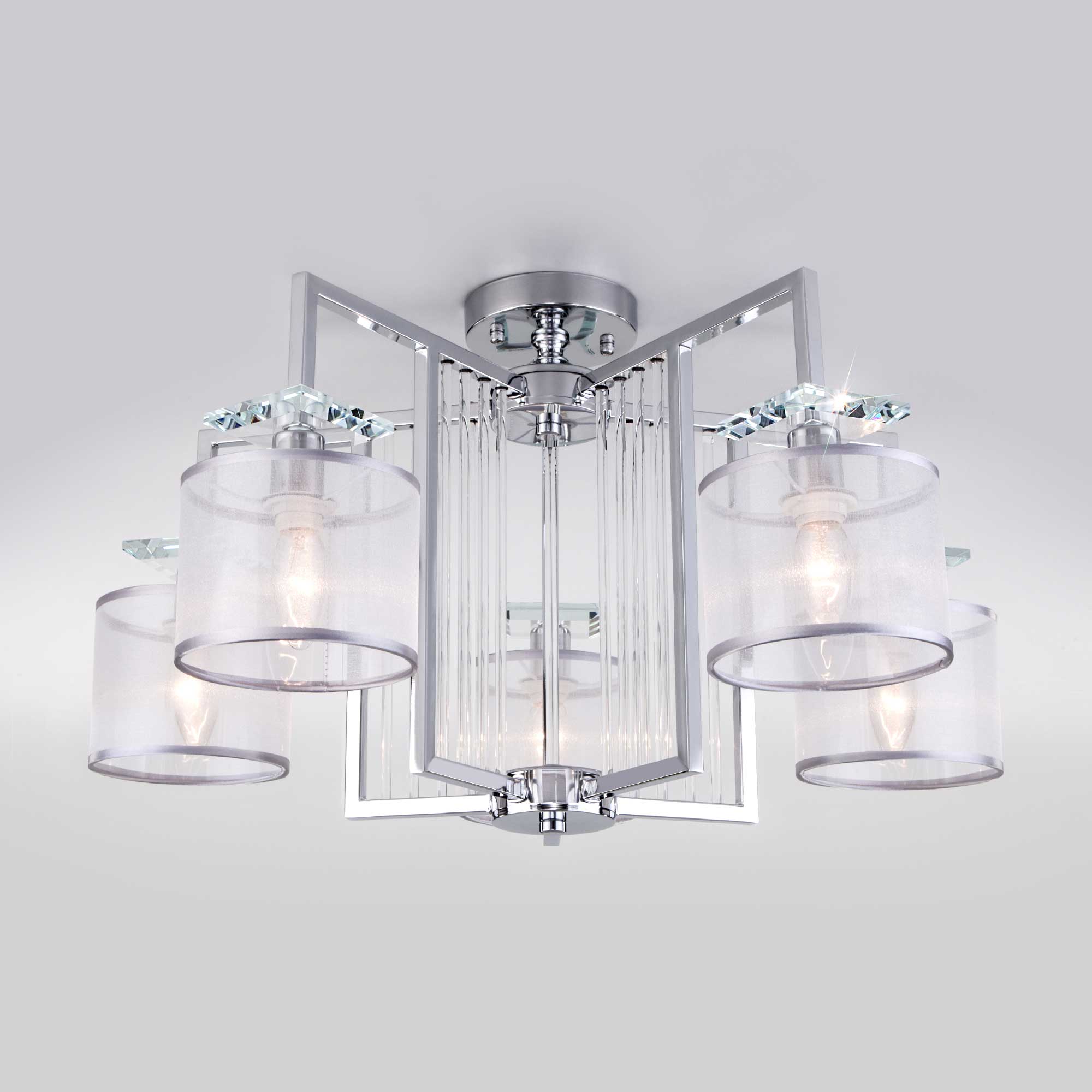 Потолочный светильник Евросвет 60108/5 хром
Потолочный светильник Евросвет 60108/5 хром