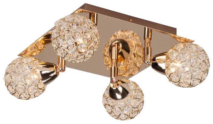 Потолочный светильник Евросвет 20042/4 золото
Потолочный светильник Евросвет 20042/4 золото