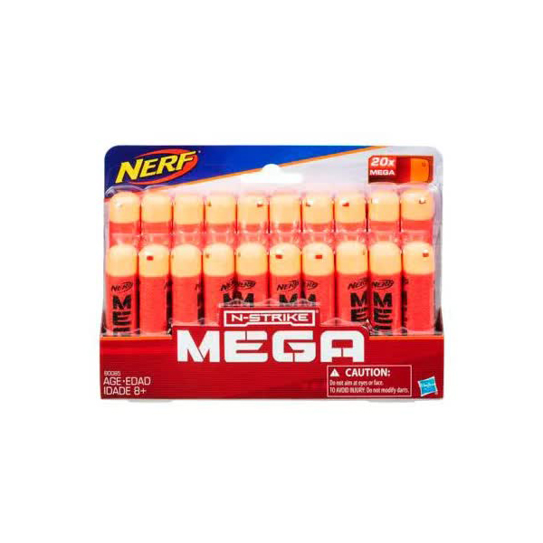 20 стрел НЁРФ МЕГА
20 стрел НЁРФ МЕГА