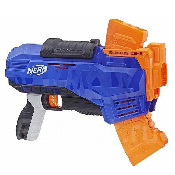 Бластер Hasbro Nerf Элит Руккус E2654EU4
Бластер Hasbro Nerf Элит Руккус E2654EU4