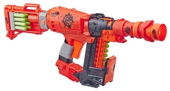 Бластер Hasbro Nerf Зомби Ногтегрыз E6163EU4
Бластер Hasbro Nerf Зомби Ногтегрыз E6163EU4