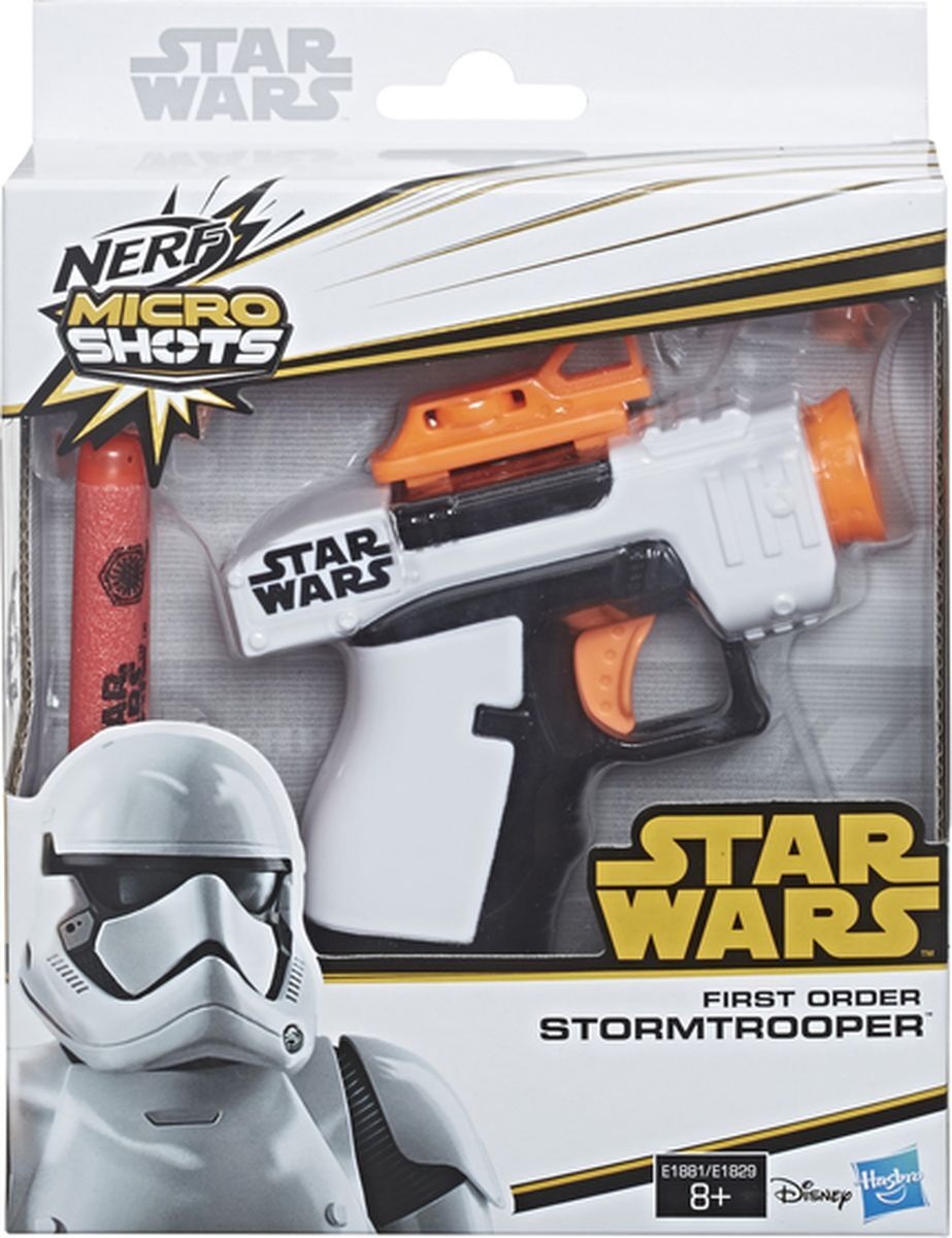 Бластер Hasbro Nerf Star Wars Микрошот E1829EU4
Бластер Hasbro Nerf Star Wars Микрошот E1829EU4