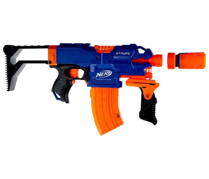 Игровой набор HASBRO NERF бластер НЁРФ ЭЛИТ Супер Страйф E2341
Игровой набор HASBRO NERF бластер НЁРФ ЭЛИТ Супер Страйф E2341