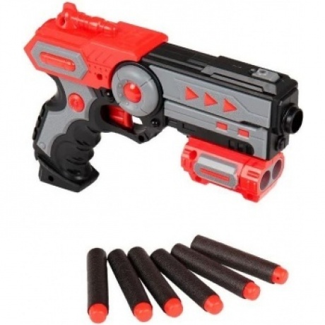 Бластер Speed Flight с мягкими пулями (6шт) в коробке с отделением под хранение 2 пуль,расстояние выстрела до 14м FJ486
Бластер Speed Flight с мягкими пулями (6шт) в коробке с отделением под хранение 2 пуль,расстояние выстрела до 14м FJ486