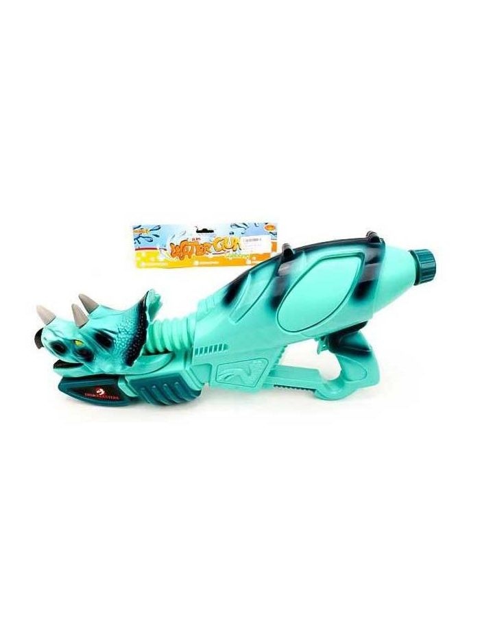 Водное оружие "Динозавр" бирюзовый в пакете
Водное оружие "Динозавр" бирюзовый в пакете