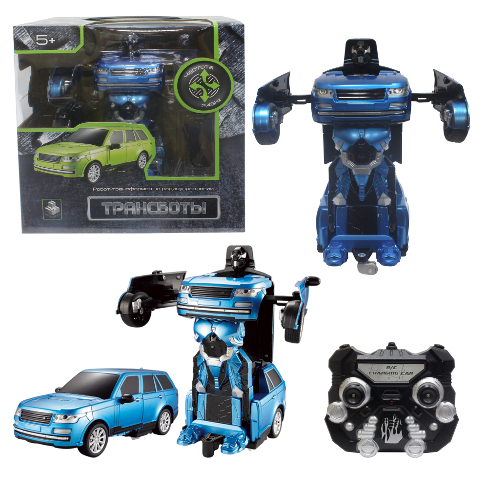 1TOY Трансформер на р/у 2,4GHz, "Rover", синий
1TOY Трансформер на р/у 2,4GHz, "Rover", синий