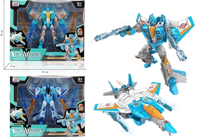 Робот-истребитель 2в1, в комплекте 4 оружия в коробке зеленый,синий 1802/368-B
Робот-истребитель 2в1, в комплекте 4 оружия в коробке зеленый,синий 1802/368-B