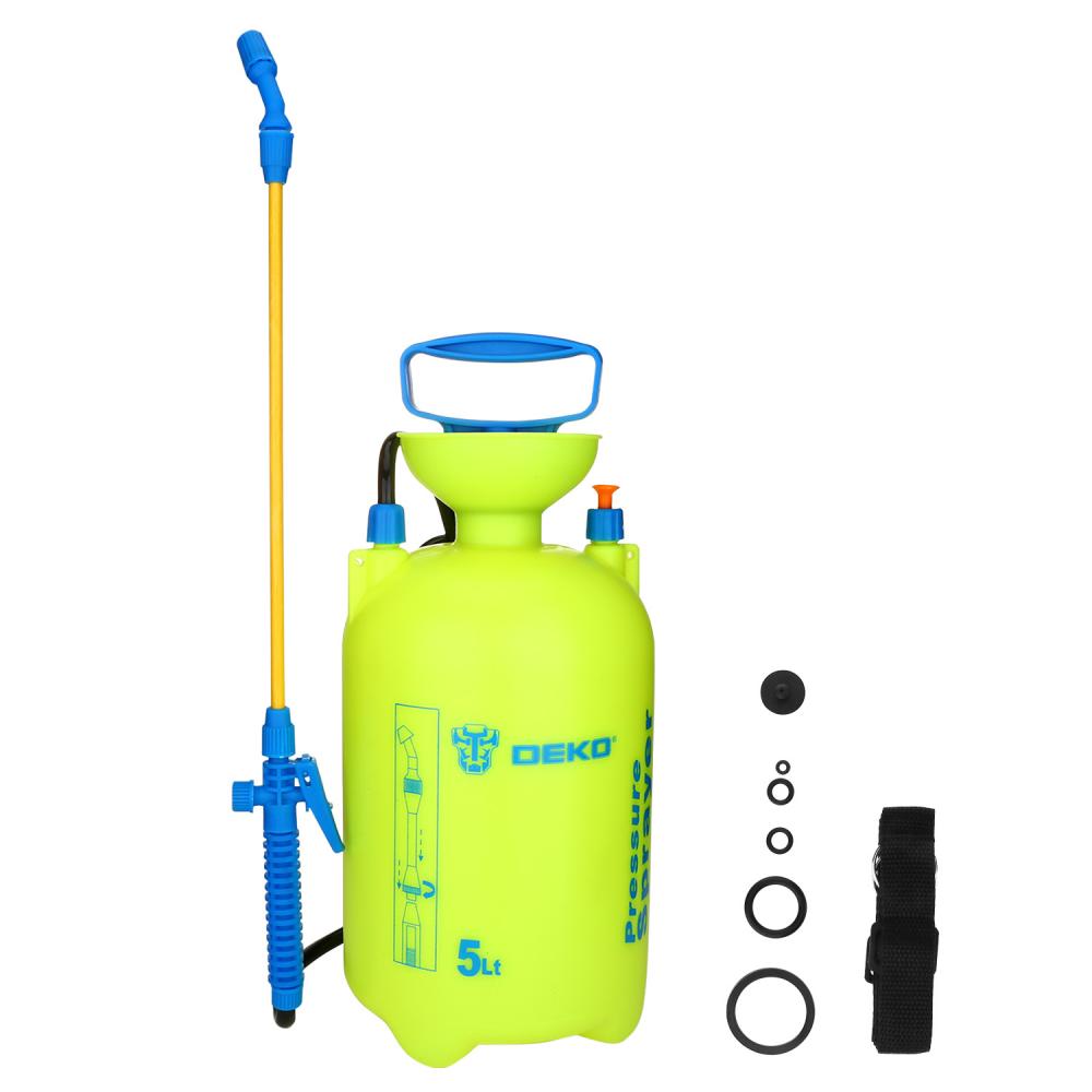 Опрыскиватель садовый помповый DEKO DKSP06, 5 л
Опрыскиватель садовый помповый DEKO DKSP06, 5 л