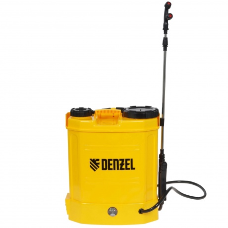 Опрыскиватель ранцевый аккумуляторный D-12LA, 12 л, 12 В, 8 Ач Denzel
Опрыскиватель ранцевый аккумуляторный D-12LA, 12 л, 12 В, 8 Ач Denzel