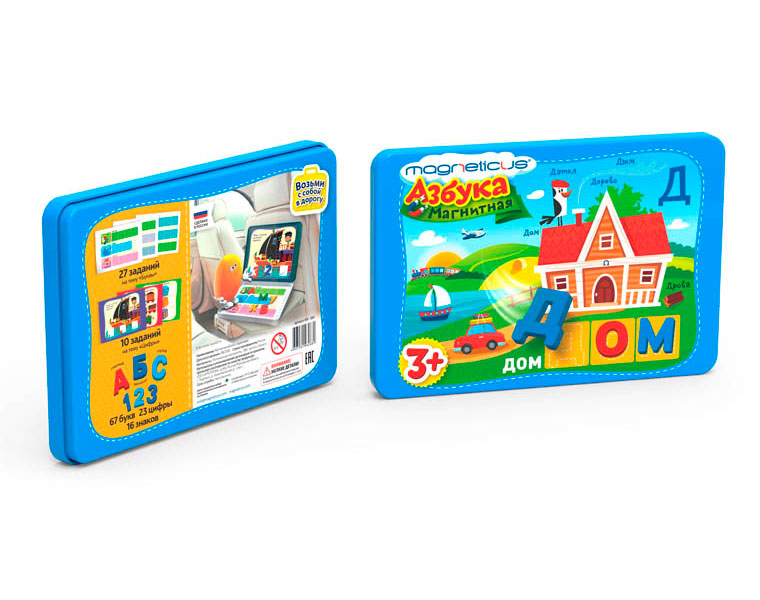 Магнитная Азбука с заданиями MAGNETICUS
Магнитная Азбука с заданиями MAGNETICUS