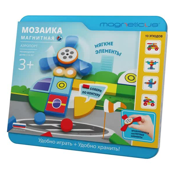 Магнитная мозаика MAGNETICUS "Аэропорт"
Магнитная мозаика MAGNETICUS "Аэропорт"