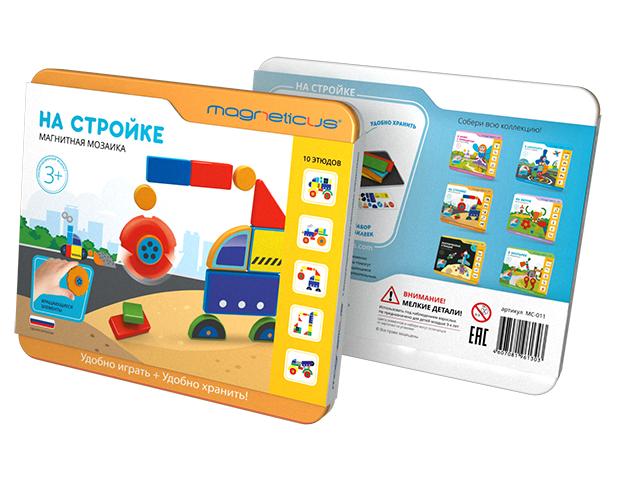 Магнитная мозаика MAGNETICUS "Стройка"
Магнитная мозаика MAGNETICUS "Стройка"