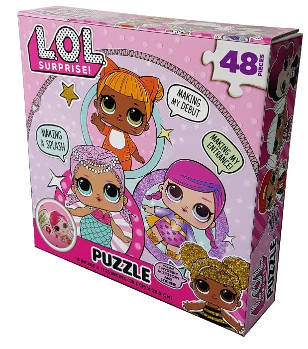 Игра настольная Spin Master LOL пазл 48 элементов
Игра настольная Spin Master LOL пазл 48 элементов