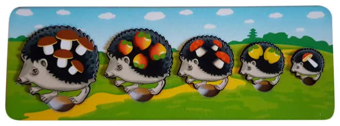 Пазл-рамка Нескучные игры Ежики Дерево 7934
Пазл-рамка Нескучные игры Ежики Дерево 7934