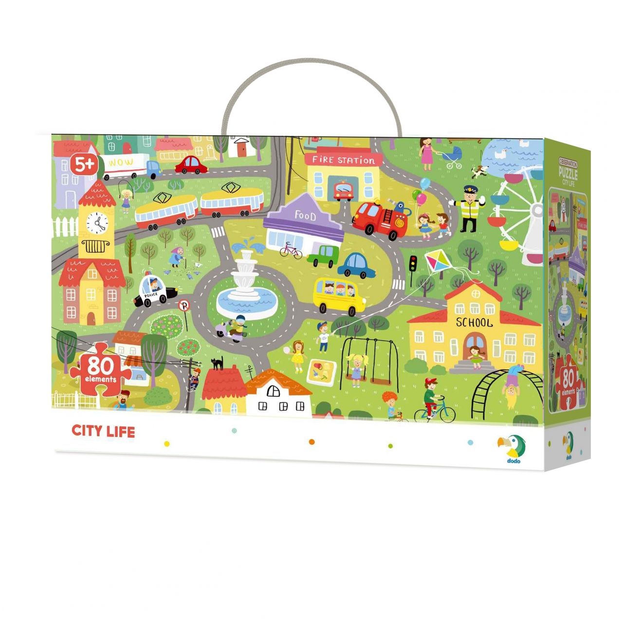 Пазл DODO 300135 Жизнь городка
Пазл DODO 300135 Жизнь городка