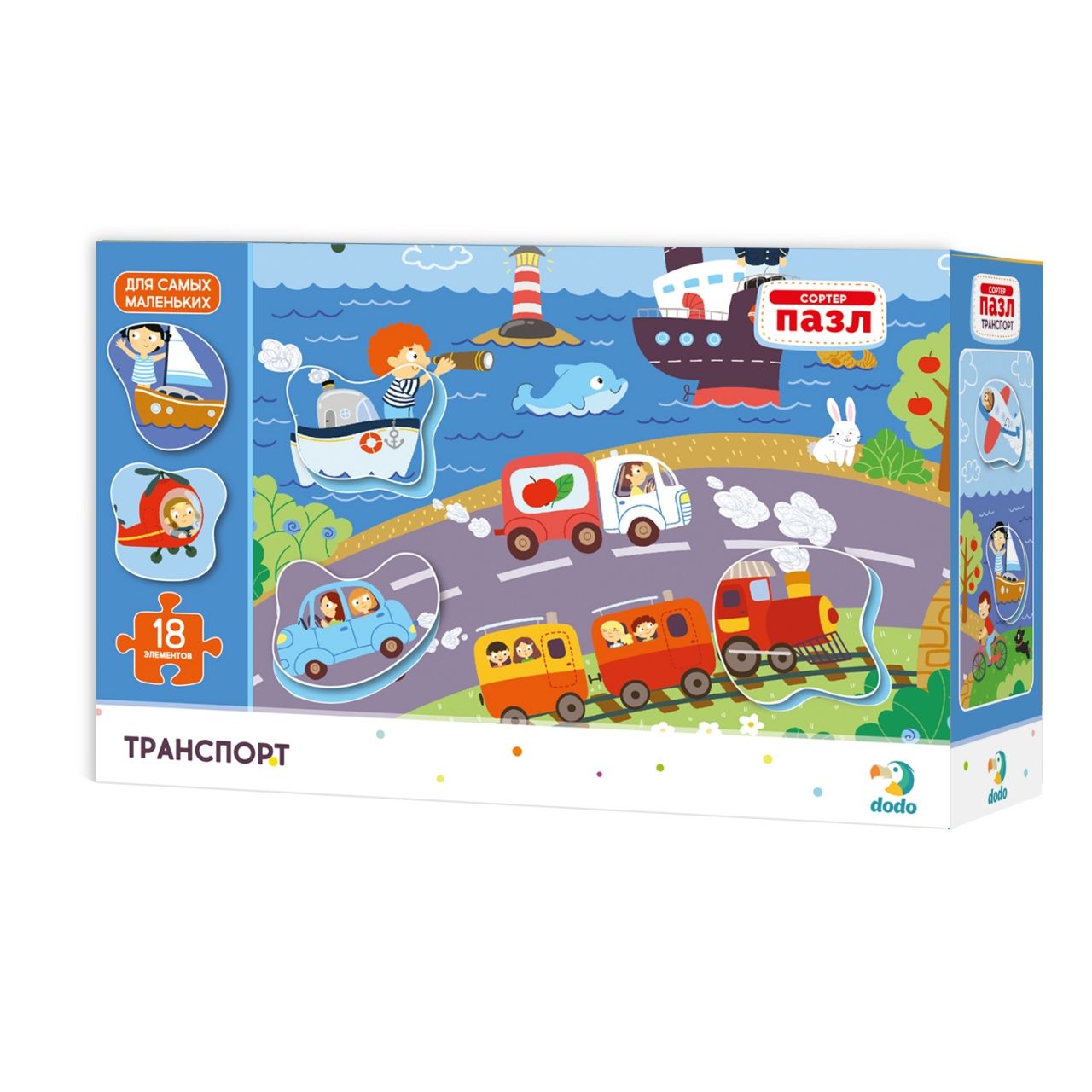 Пазл DODO 300158 Транспорт
Пазл DODO 300158 Транспорт
