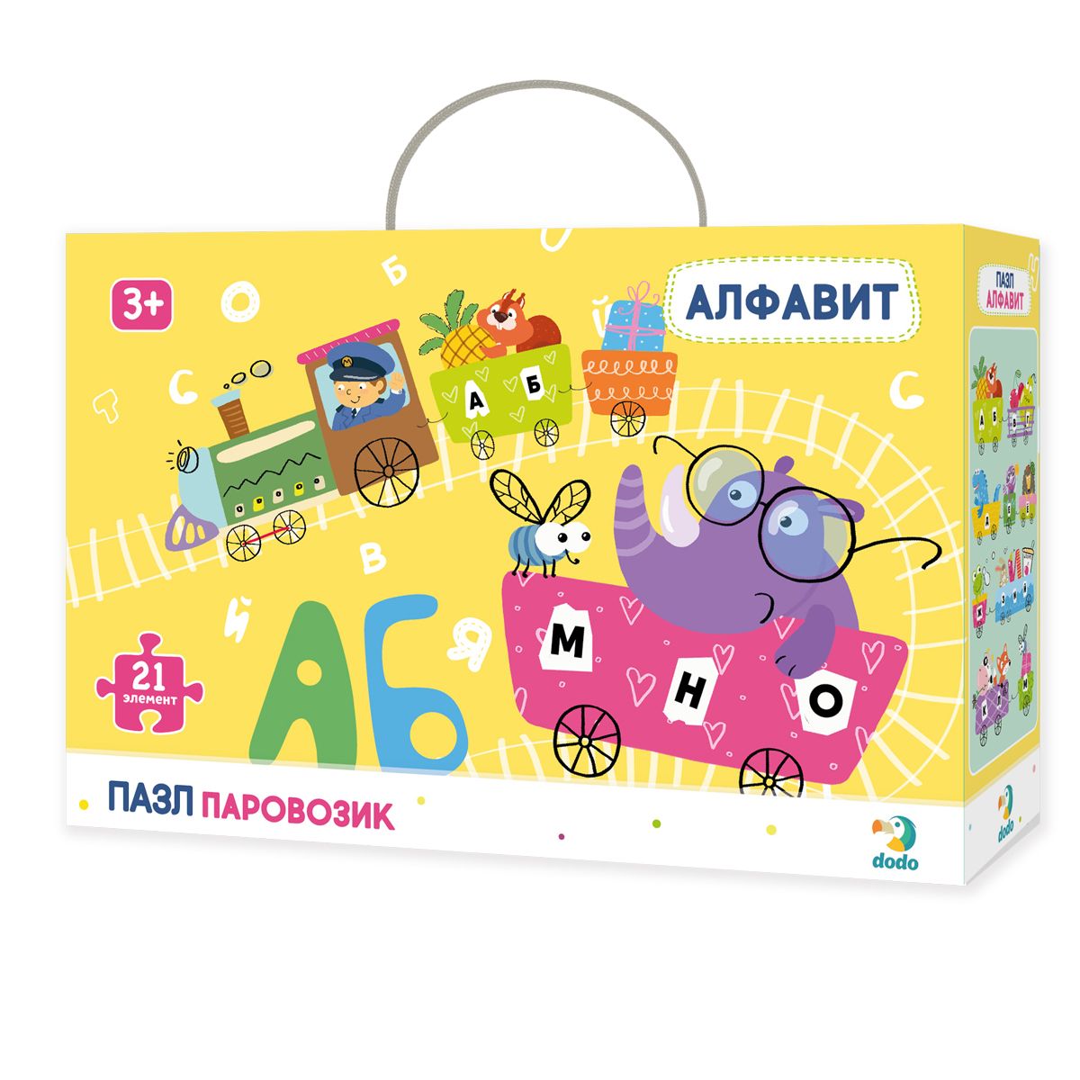Пазл DODO R300148 Паровозик Алфавит
Пазл DODO R300148 Паровозик Алфавит