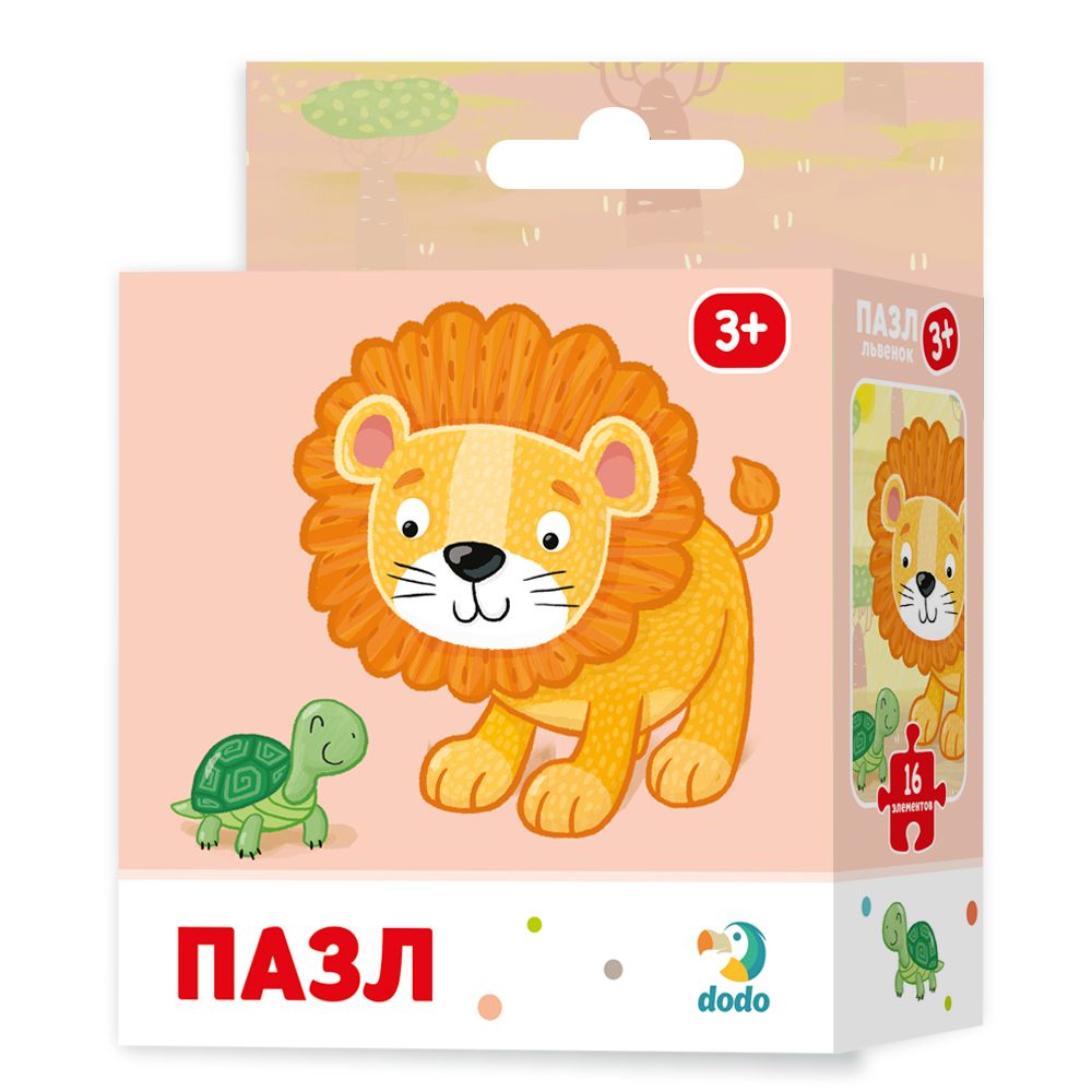 Пазл DODO R300165 Львенок
Пазл DODO R300165 Львенок