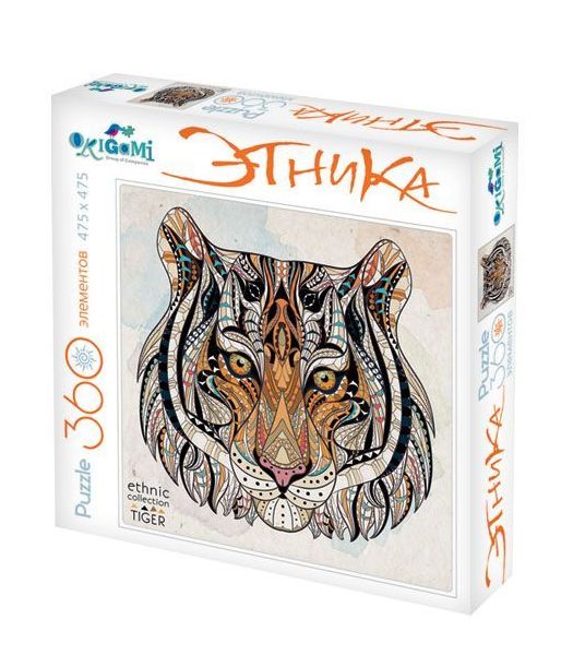 Пазл ORIGAMI 2349 Тигр
Пазл ORIGAMI 2349 Тигр