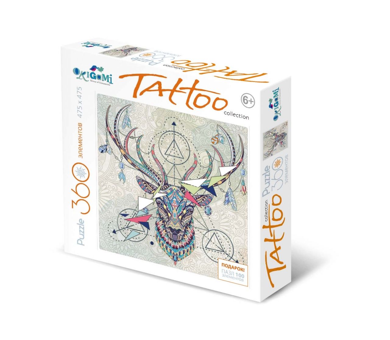 Пазл ORIGAMI 5367 Олень
Пазл ORIGAMI 5367 Олень