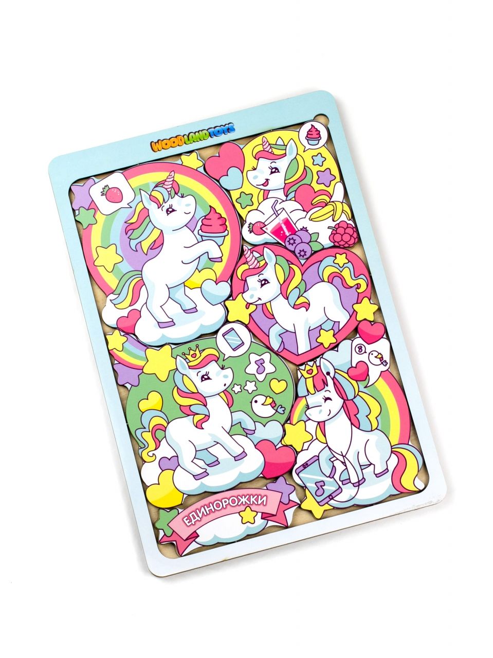 Пазл WOODLANDTOYS 137102 Единорожки
Пазл WOODLANDTOYS 137102 Единорожки