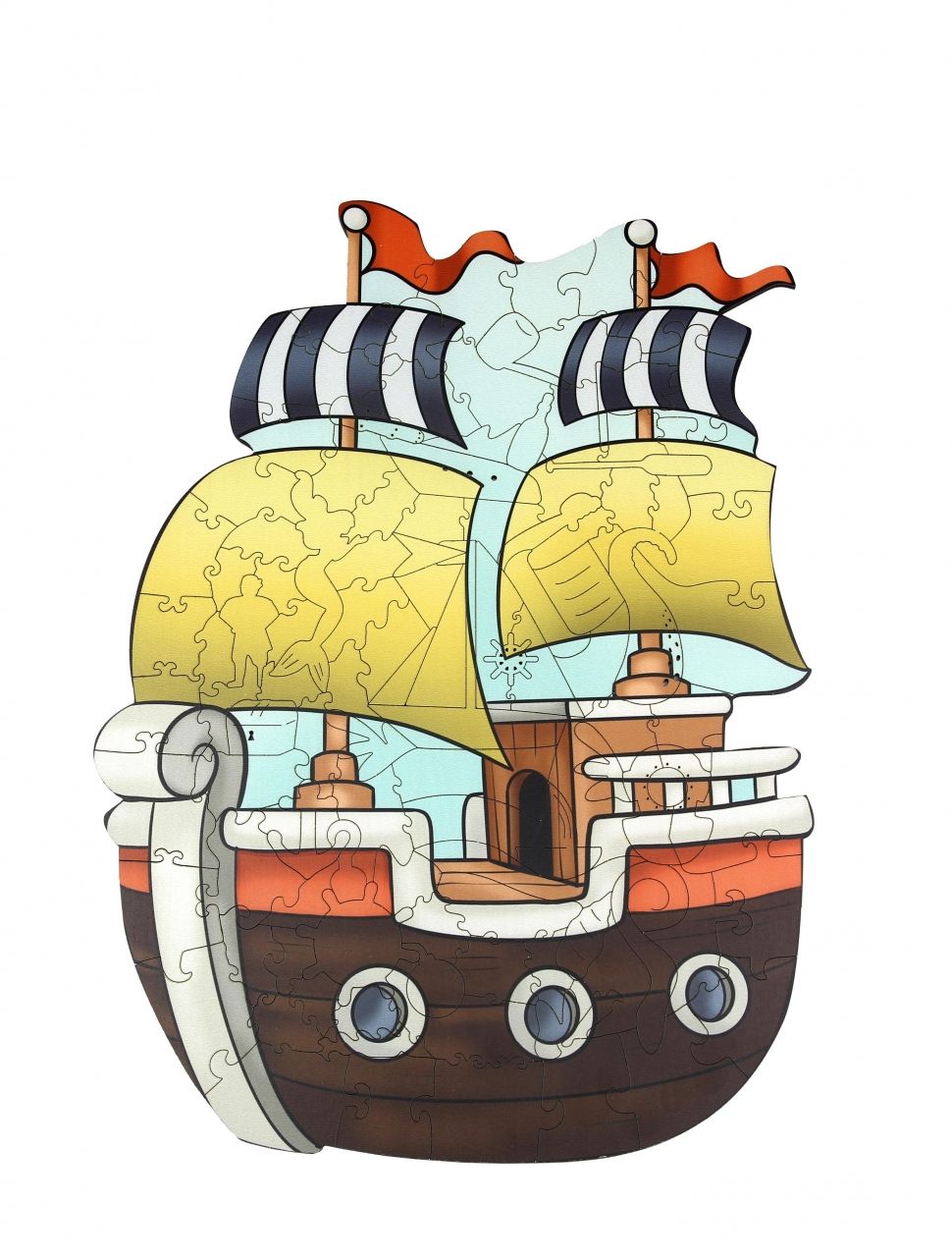 Пазл WOODLANDTOYS 147101 Кораблик
Пазл WOODLANDTOYS 147101 Кораблик